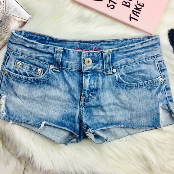 american eagle short shorts
